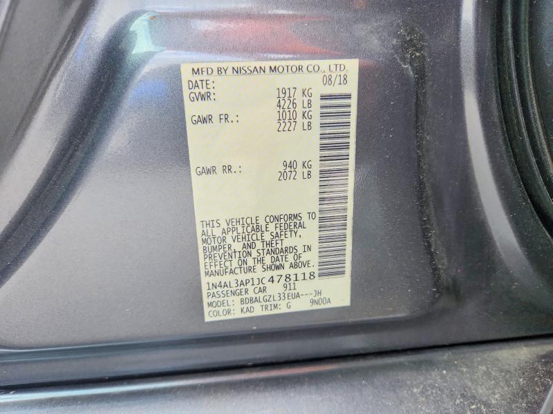 2018 Nissan Altima 2.5 s