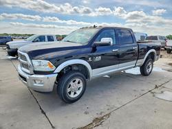 Salvage trucks for sale at Grand Prairie, TX auction: 2013 Dodge 2500 Laramie