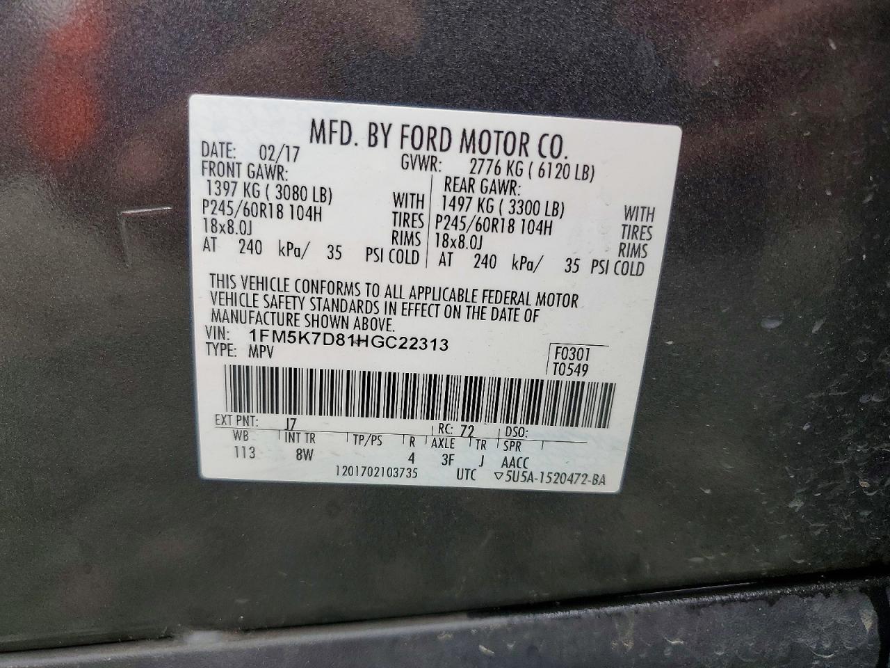 2017 Ford Explorer xlt