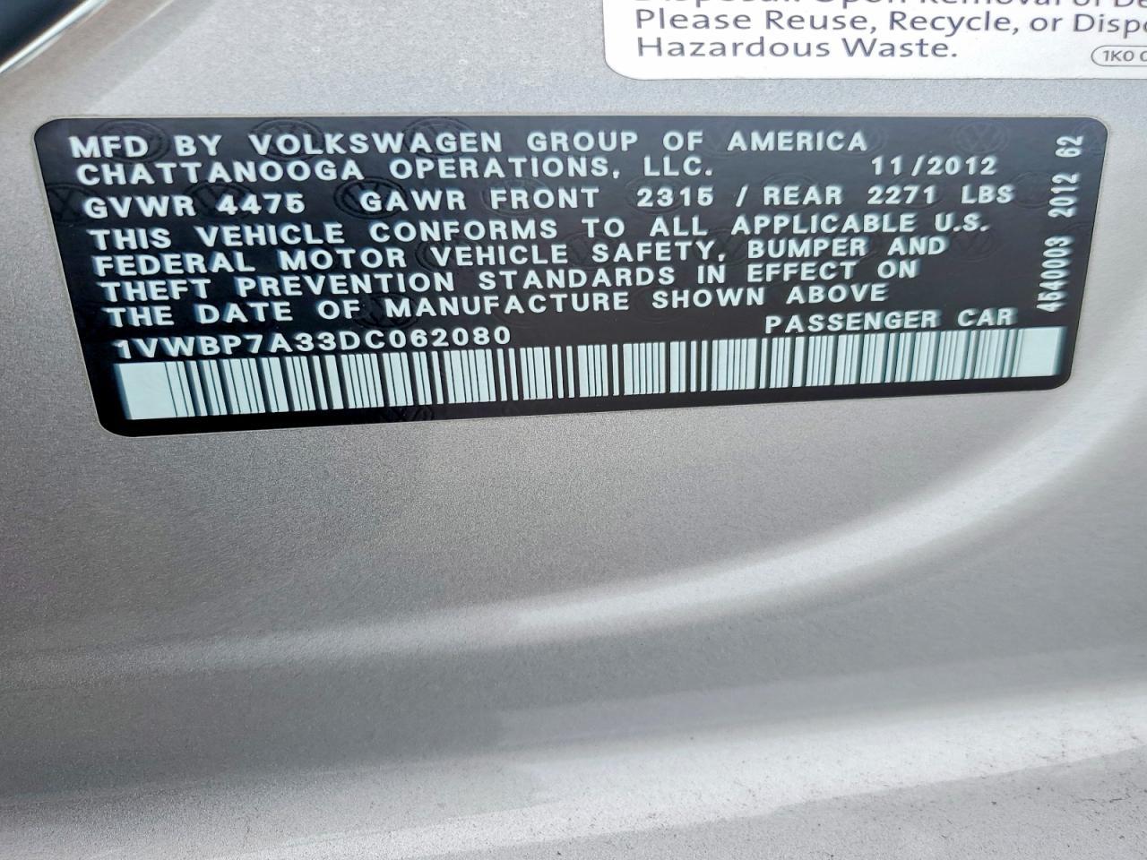 2013 Volkswagen Passat se