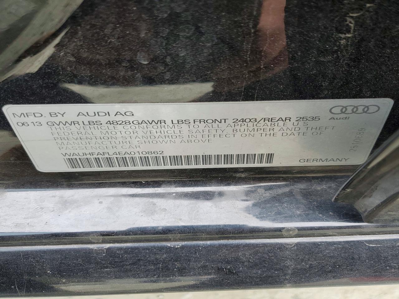 2014 Audi A4 Premium Plus