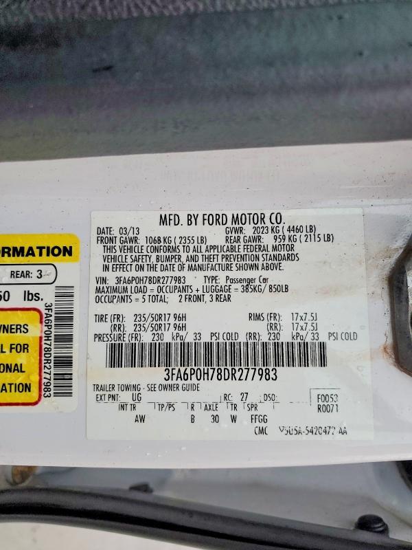 2013 Ford Fusion