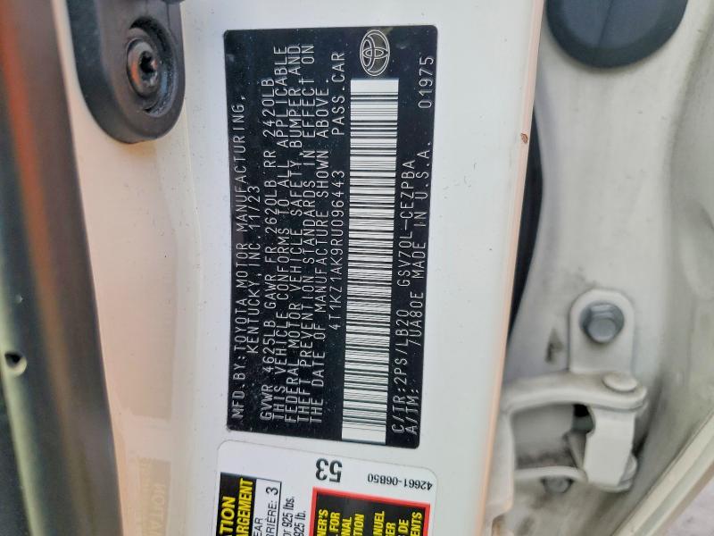 2024 Toyota Camry xse V6