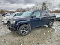 Salvage trucks for sale at North Billerica, MA auction: 2013 Honda Ridgeline Sport