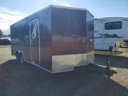 Salvage trucks for sale at Arlington, WA auction: 2022 Look Trailer