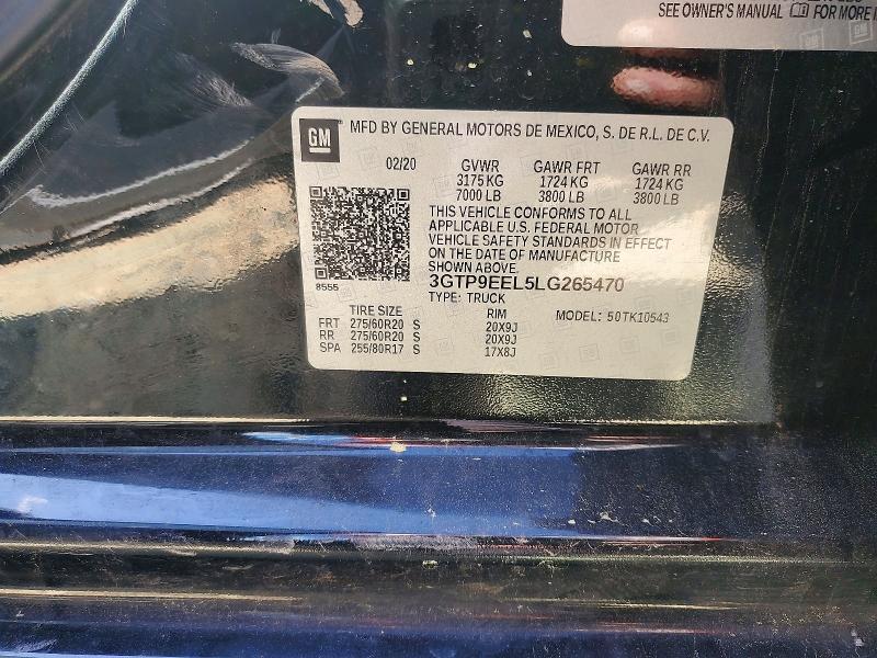 2020 GMC Sierra K1500 AT4