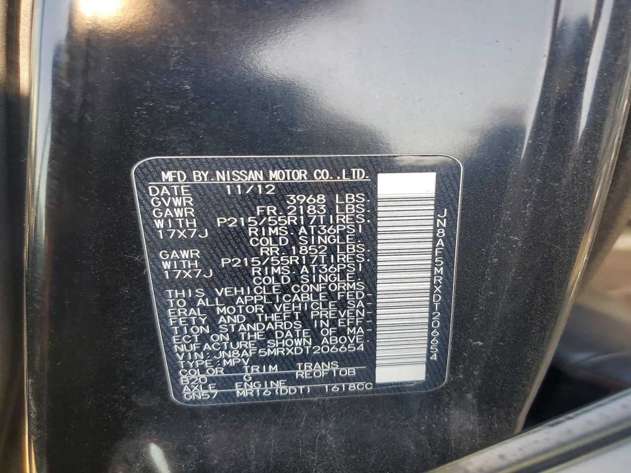 2013 Nissan Juke s