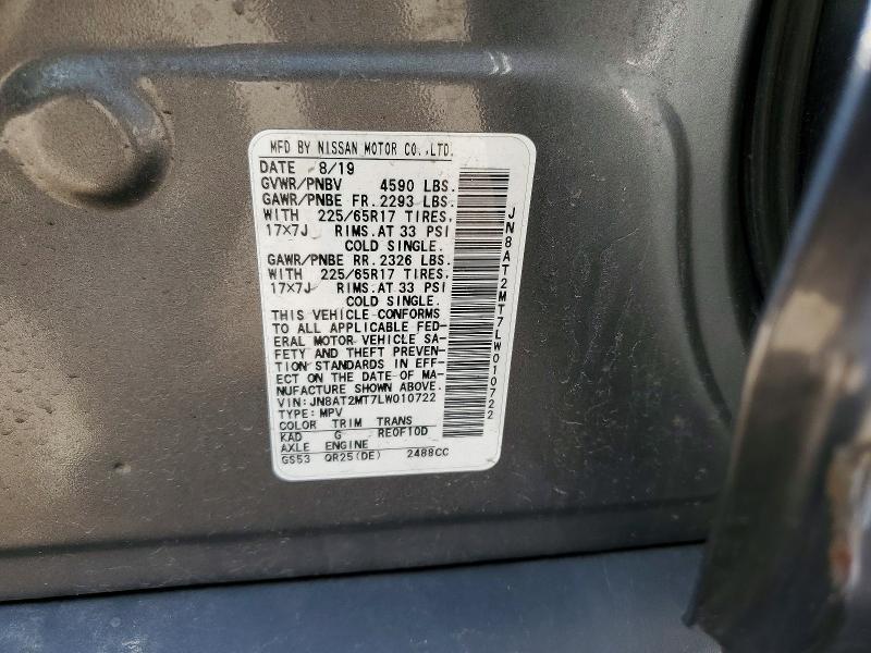 2020 Nissan Rogue sv