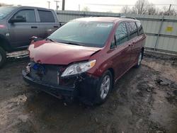 Salvage cars for sale from Copart Hillsborough, NJ: 2020 Toyota Sienna le 8-passenger