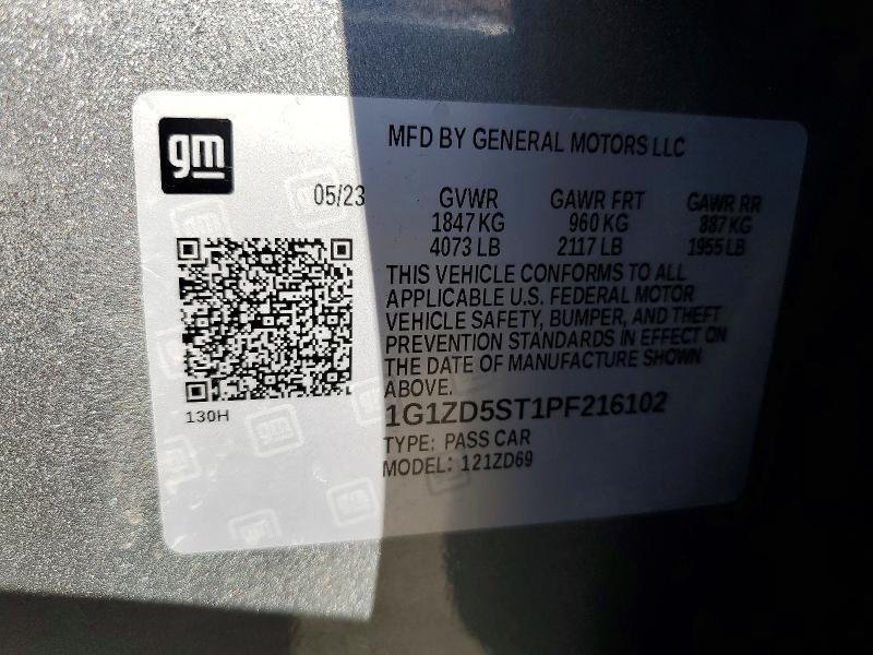 2023 Chevrolet Malibu lt