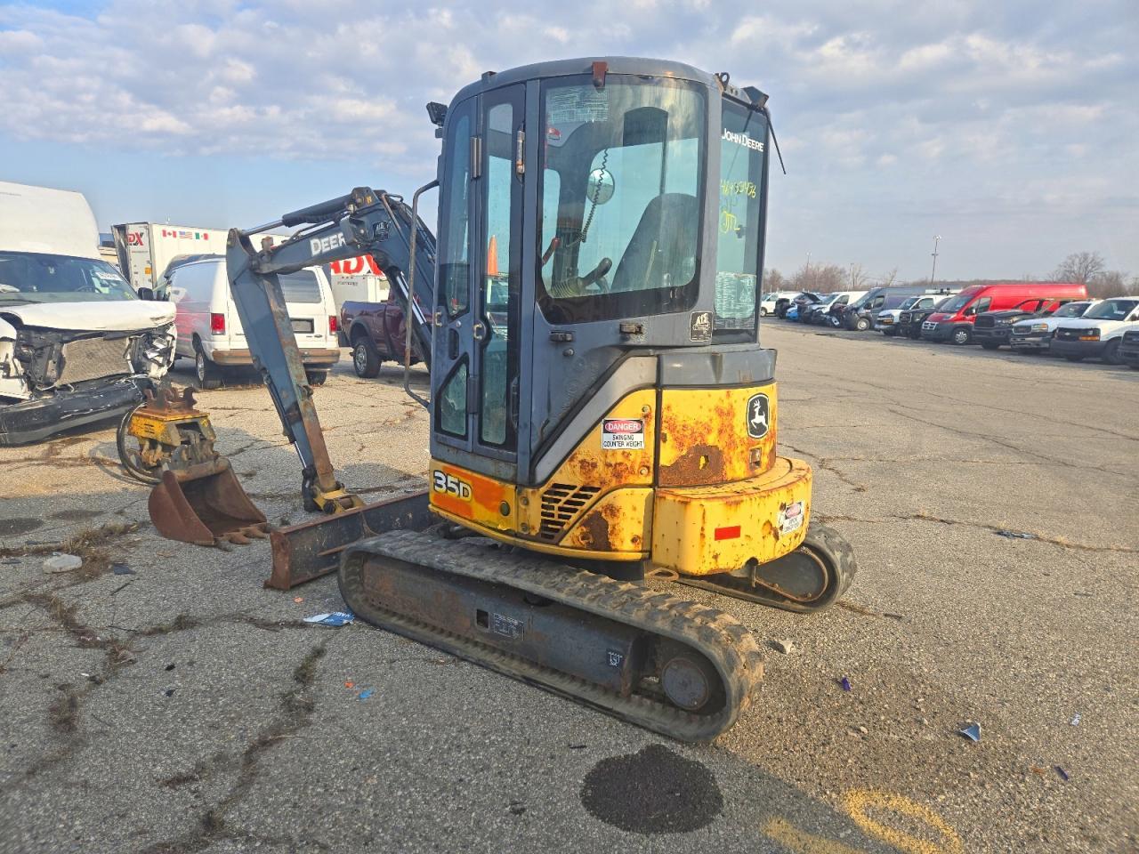2012 John Deere 35D Mini Excavator