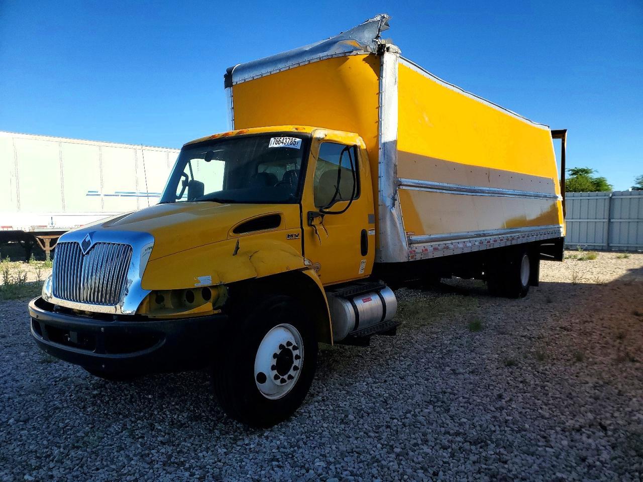 2021 International MV607 BOX Truck