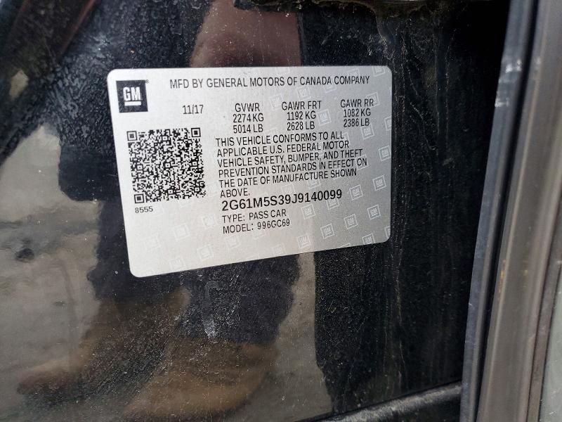 2018 Cadillac Xts Luxury