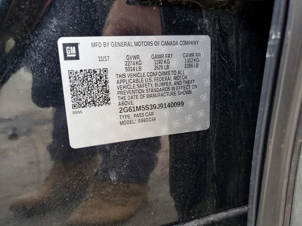 2018 Cadillac Xts Luxury