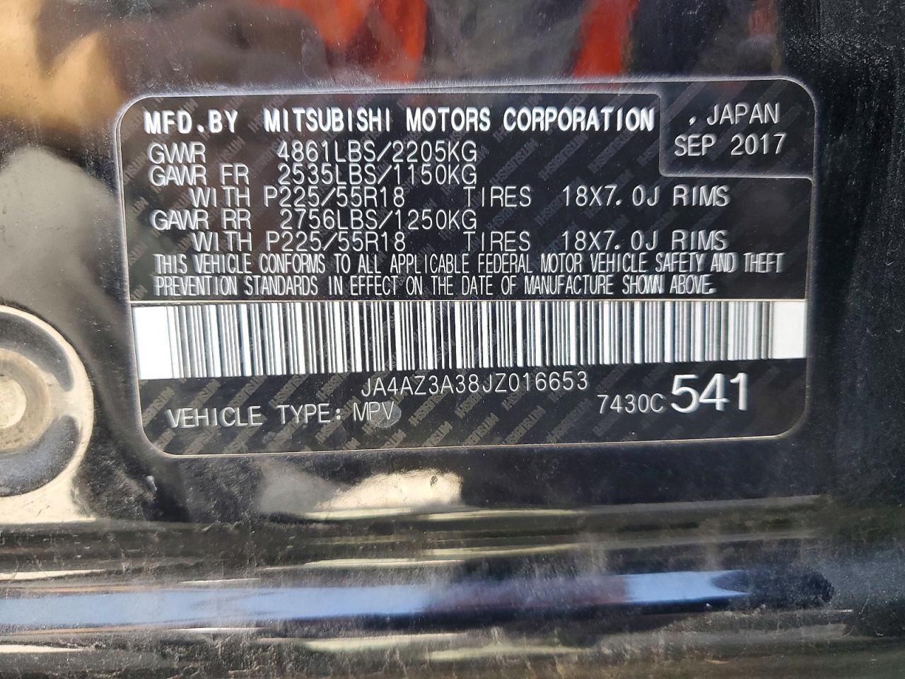 2018 Mitsubishi Outlander se