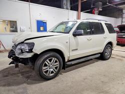 Ford salvage cars for sale: 2007 Ford Explorer Limited