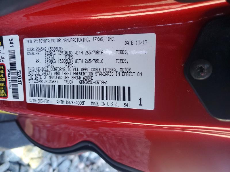 2018 Toyota Tacoma TRD OFF-Road