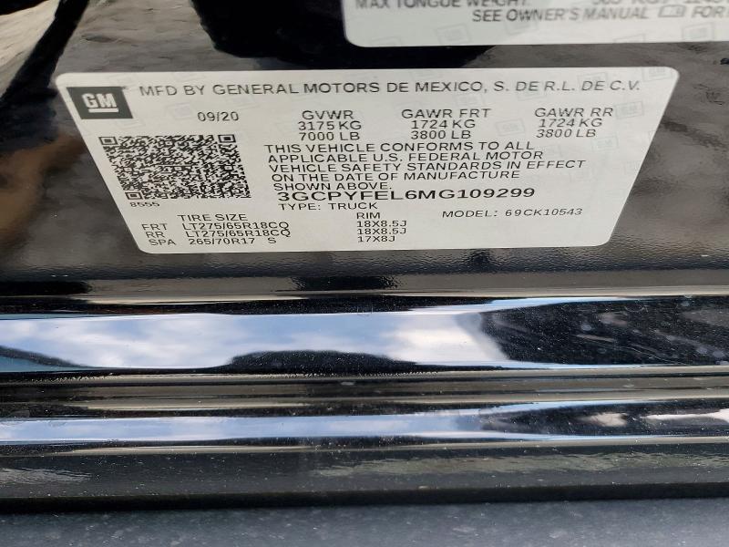 2021 Chevrolet Silverado K1500 LT Trail Boss