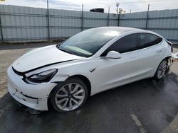 Tesla salvage cars for sale: 2020 Tesla Model 3