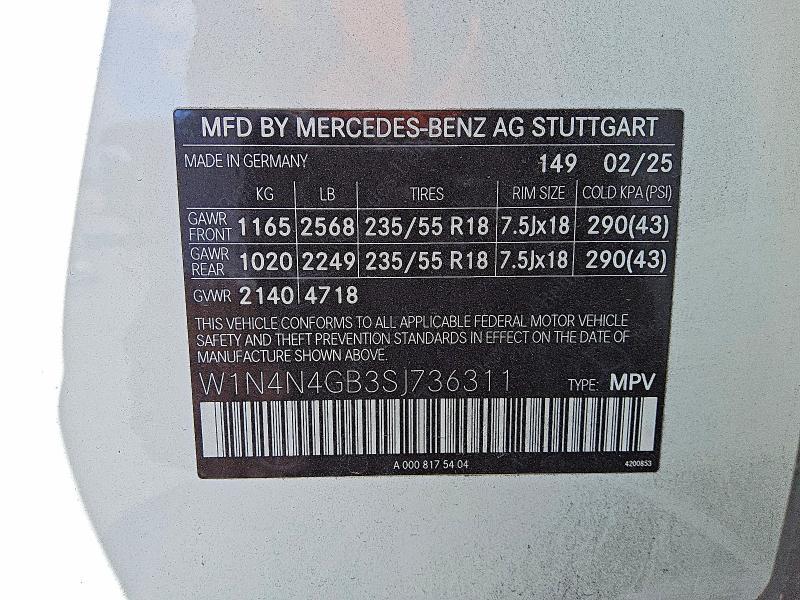 2025 Mercedes-Benz Gla 250