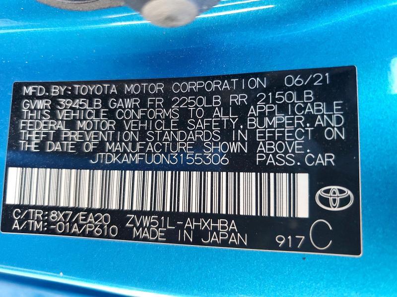 2022 Toyota Prius xle