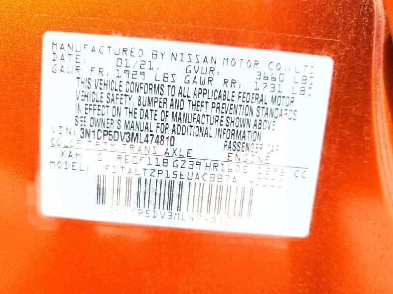 2021 Nissan Kicks sr