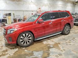 Mercedes-Benz Gls-class Vehiculos salvage en venta: 2017 Mercedes-Benz Gls 450 4matic