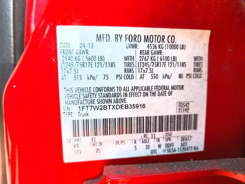 2013 Ford F250 Super Duty