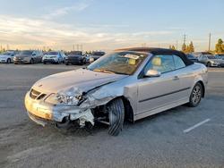 Saab 9 3 Vehiculos salvage en venta: 2007 Saab 9-3 2.0t