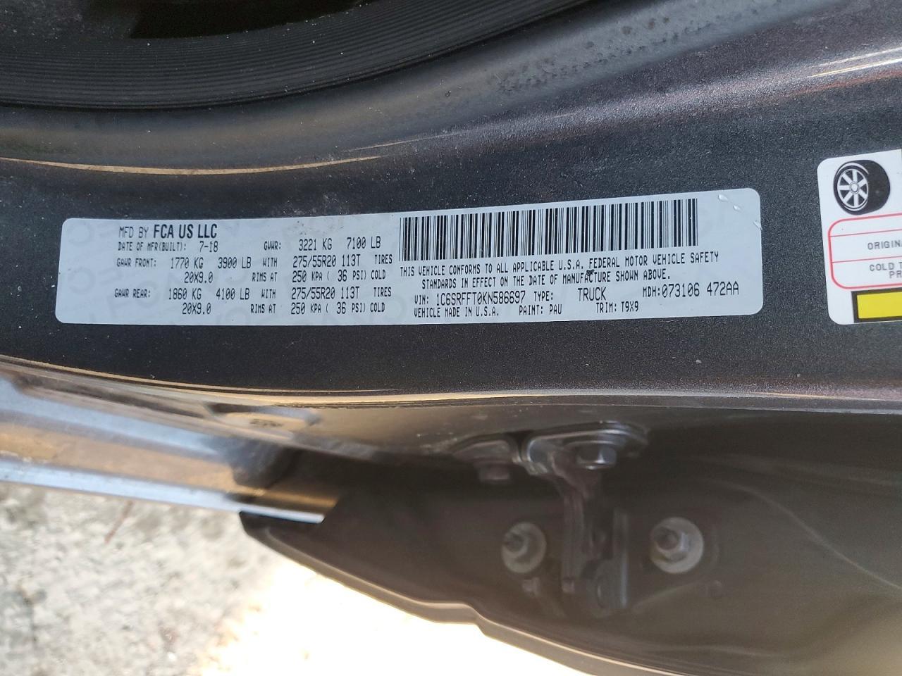 2019 Ram Trucks 1500 BIG Horn