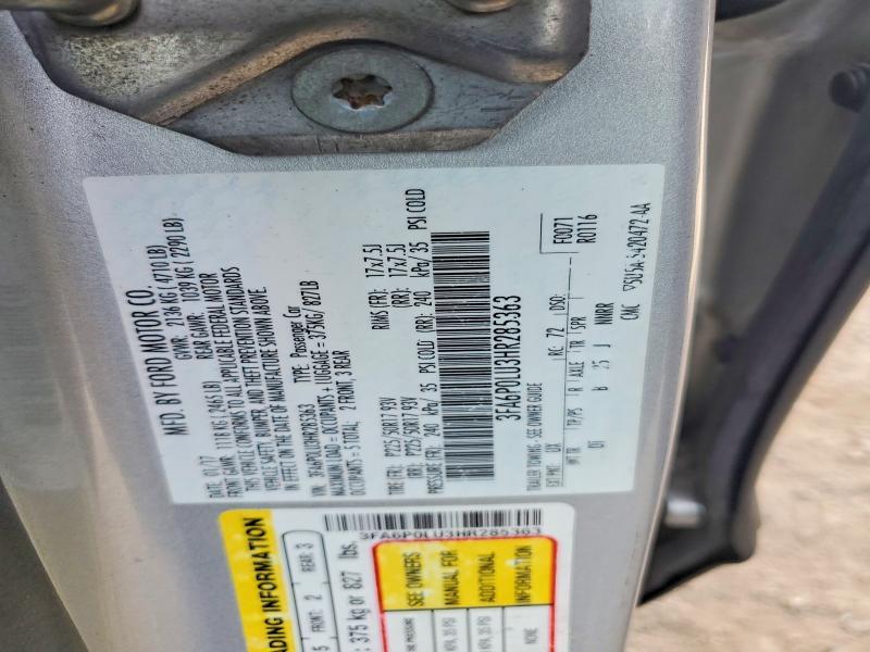 2017 Ford Fusion se Hybrid