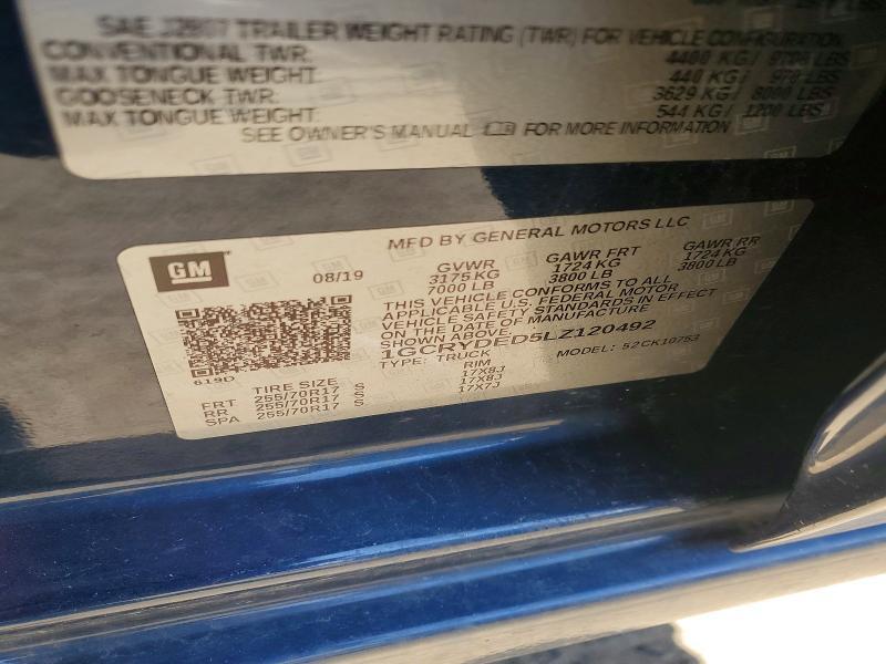 2020 Chevrolet Silverado K1500 LT