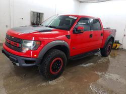 Vehiculos salvage en venta de Copart Madisonville, TN: 2013 Ford F150 SVT Raptor