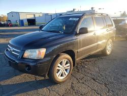 Toyota Highlander salvage cars for sale: 2006 Toyota Highlander Hybrid Base
