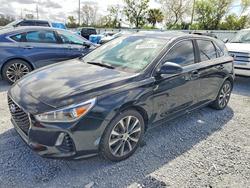 Hyundai salvage cars for sale: 2018 Hyundai Elantra gt Base