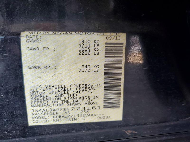 2014 Nissan Altima 2.5 s