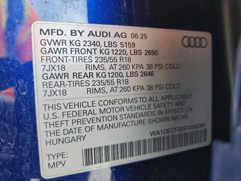 2025 Audi Q3 Premium s Line 45