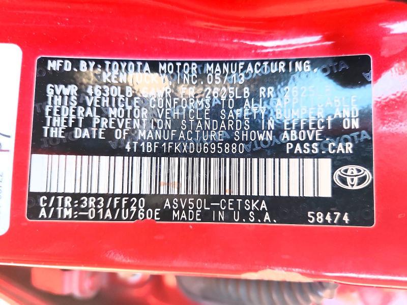 2013 Toyota Camry se