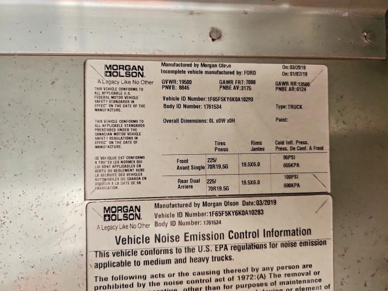 2019 Ford Delivery Truck