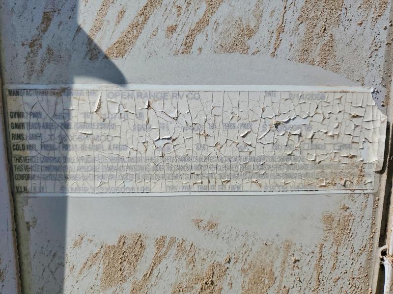 2009 Open Range Camper