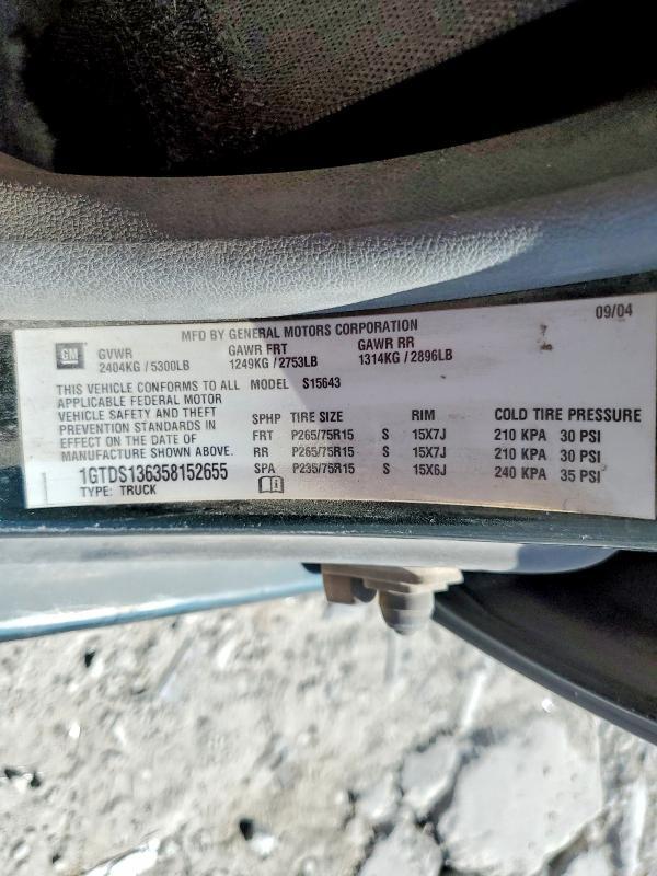 2005 GMC Canyon
