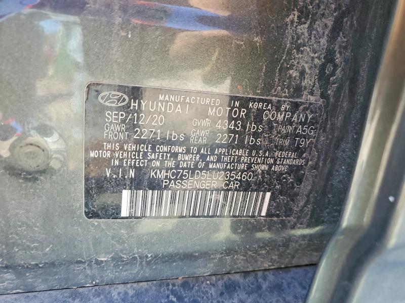 2020 Hyundai Ioniq Plug-in Hybrid sel