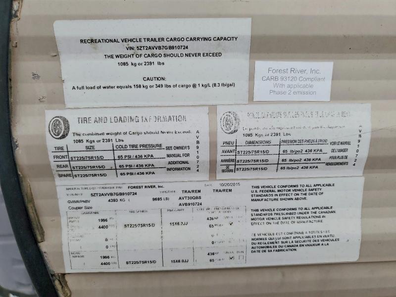 2016 Foresriver 2016 Forest River Avenger Camper