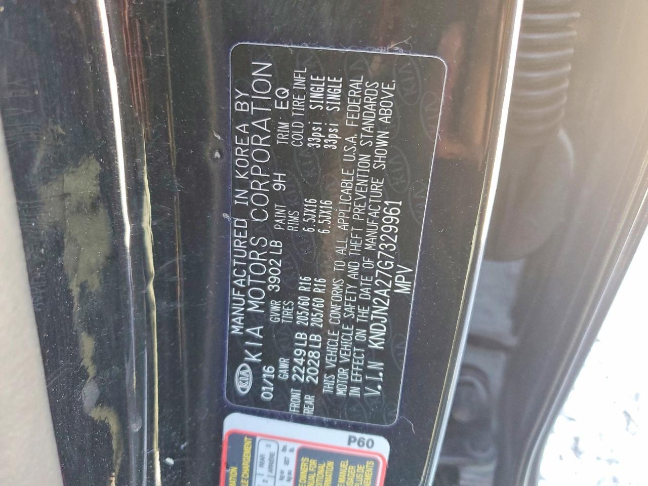 2016 KIA Soul Base
