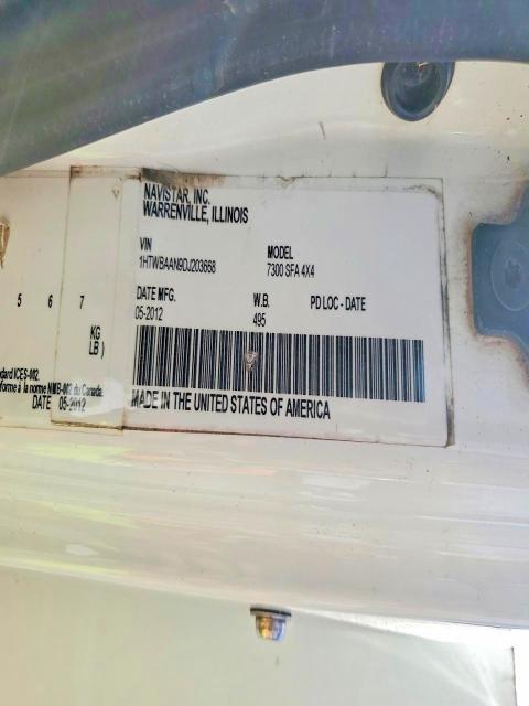 2013 International 7300 Bucket Truck