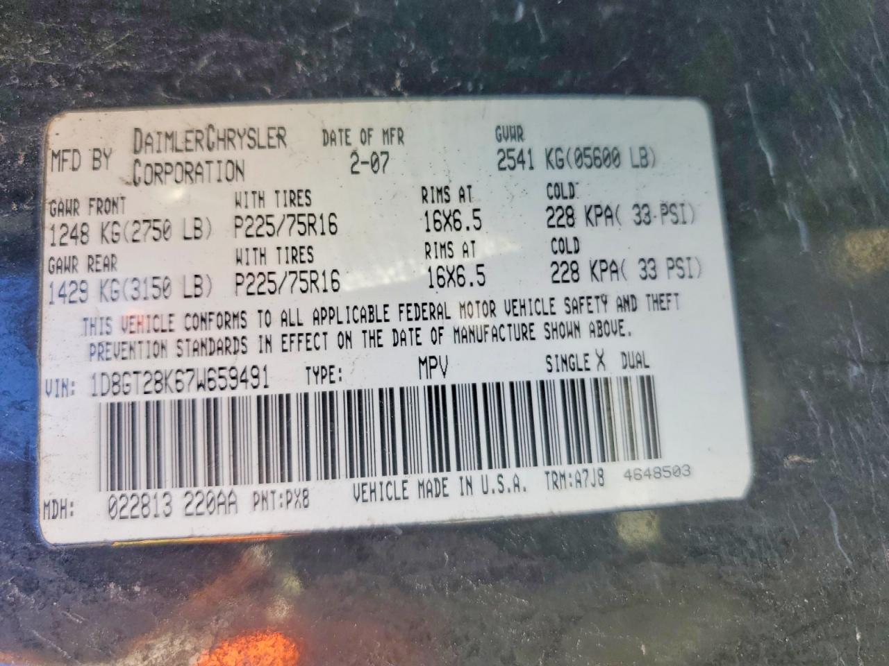 2007 Dodge Nitro sxt