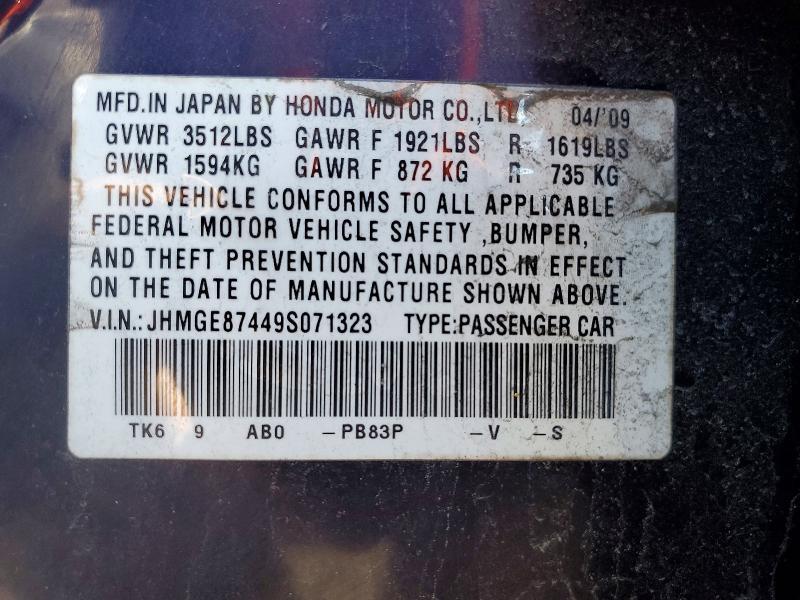 2009 Honda Fit Sport