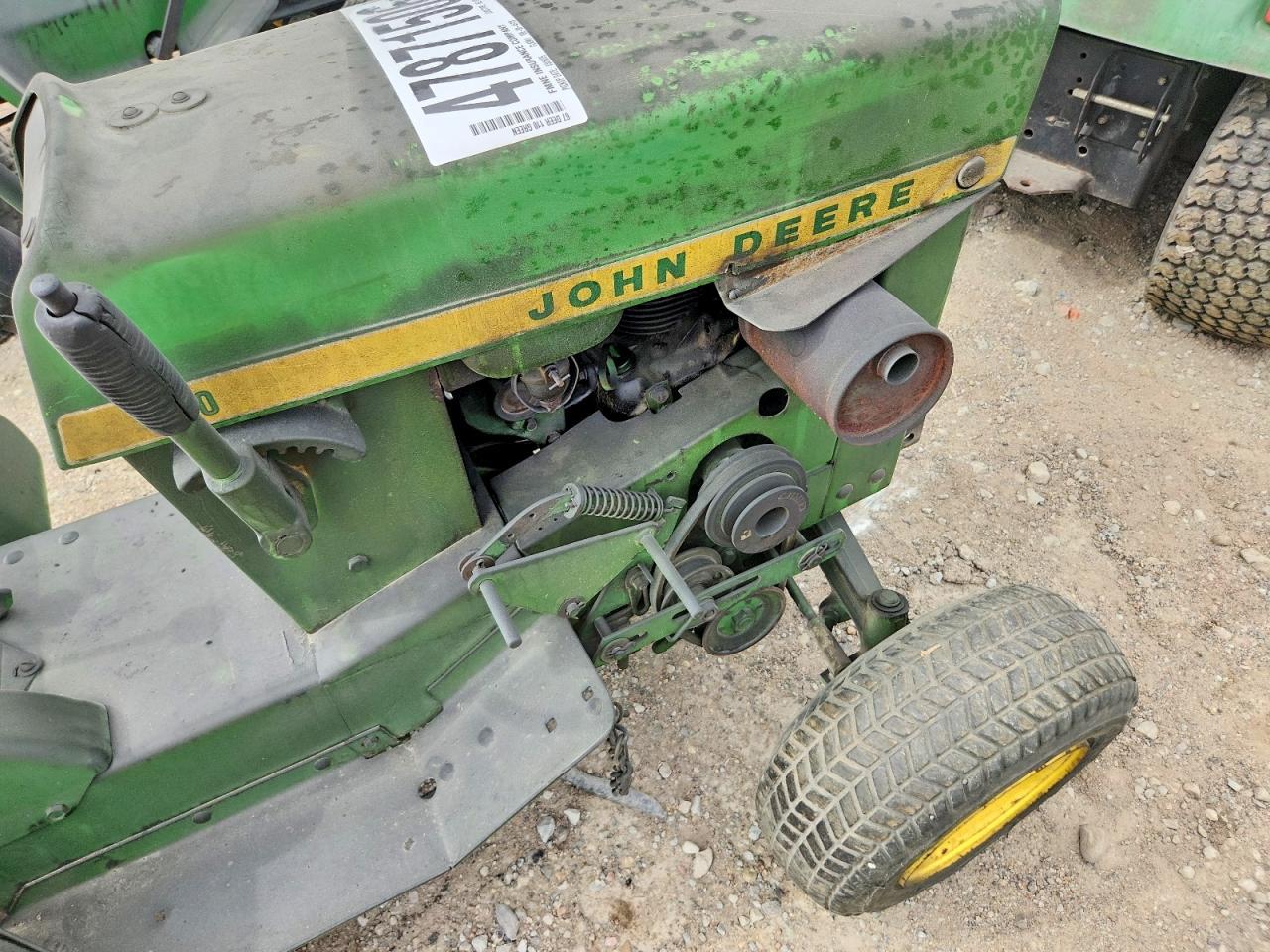 1967 John Deere 110 Lawn Mower