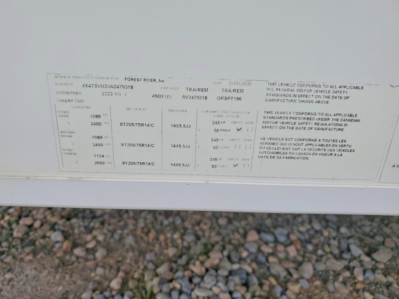 2010 Foresriver Surveryor