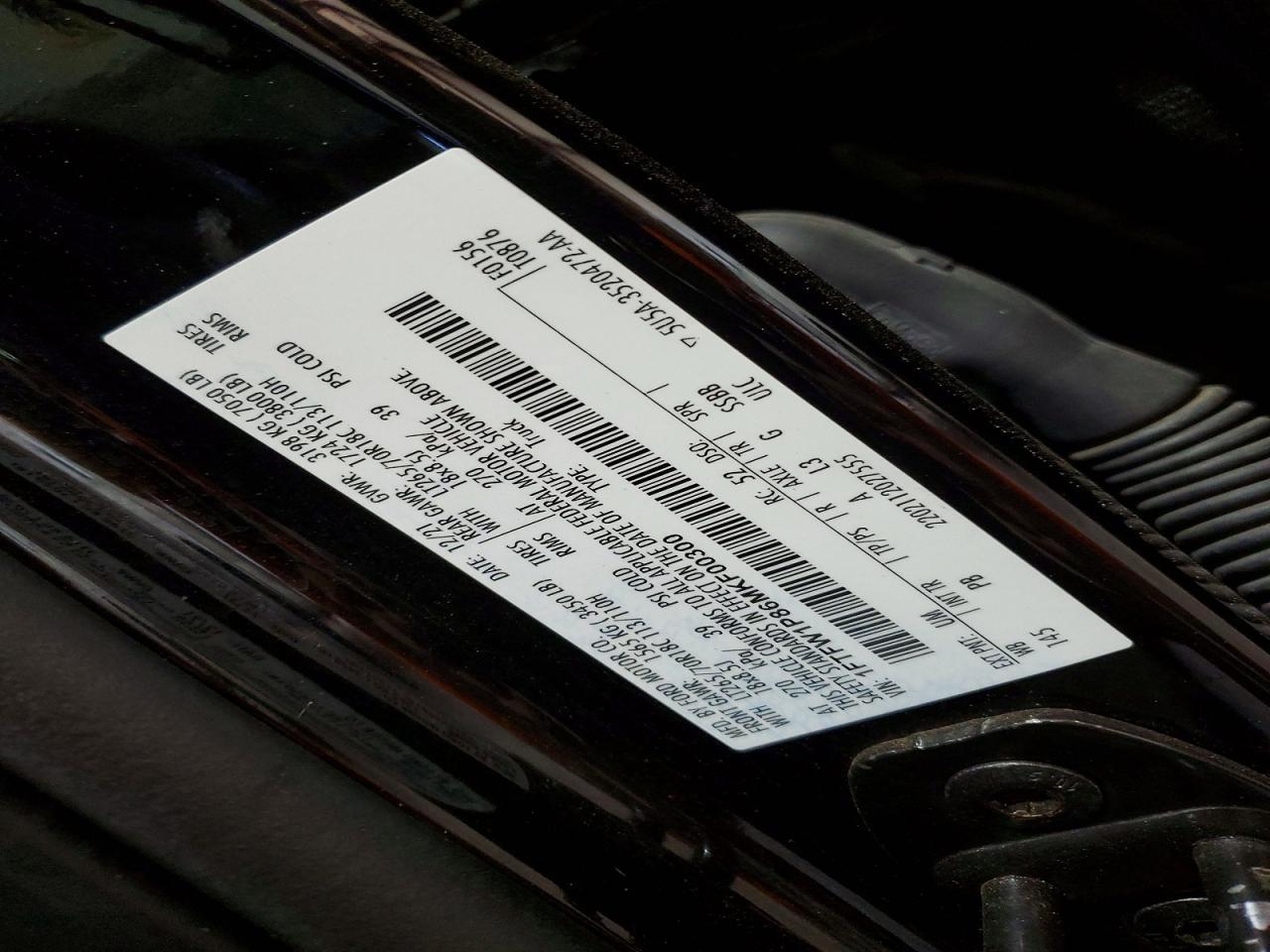 2021 Ford F150 Police Responder